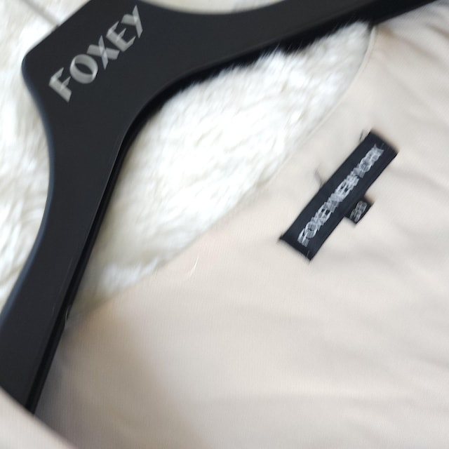 FOXEY NEW YORK ptX[u tA[s[X x[W 38T  uh 