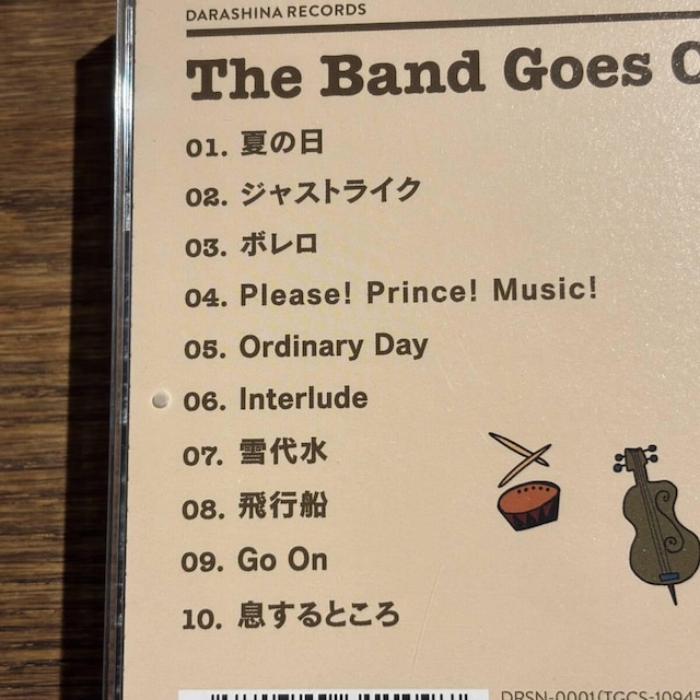 y֓LzThe Band Goes On  CD/DVD/rfI 