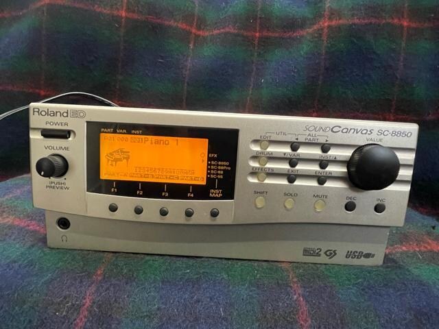 Roland SC-8850 W[ Sound Module Roland SOUND SC-8850 [h  zr[ 