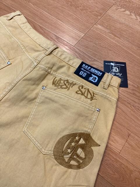 D.O.P DENIM  yF  傫size W44W42  106cm  jt@bV 