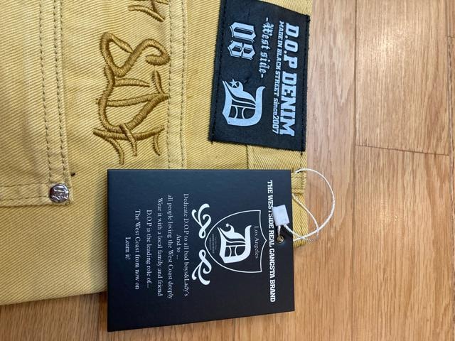 D.O.P DENIM  yF  傫size W44W42  106cm  jt@bV 