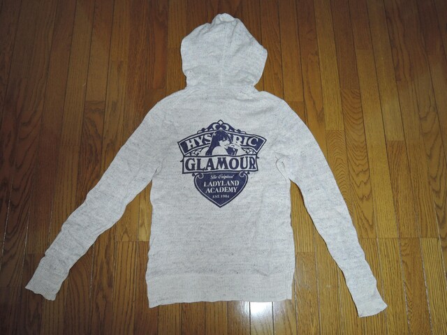 HYSTERIC GLAMOUR qXebNO}[  Wbv jbg p[J[ S D K[ S LOGO LINEN   uh 