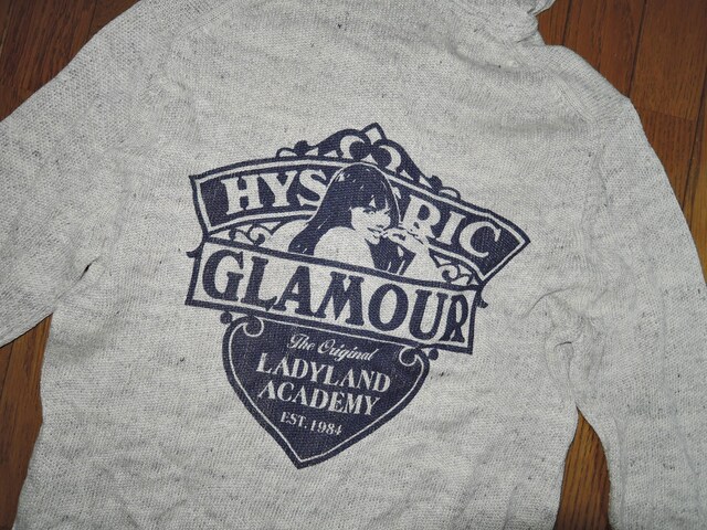HYSTERIC GLAMOUR qXebNO}[  Wbv jbg p[J[ S D K[ S LOGO LINEN  uh 