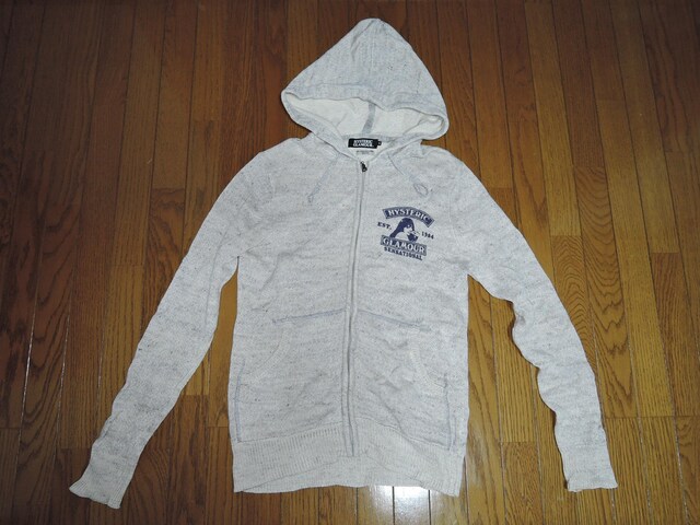 HYSTERIC GLAMOUR qXebNO}[  Wbv jbg p[J[ S D K[ S LOGO LINEN  uh 