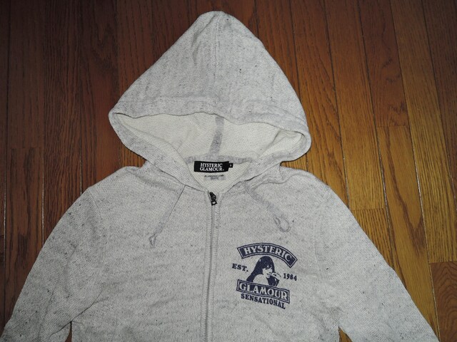 HYSTERIC GLAMOUR qXebNO}[  Wbv jbg p[J[ S D K[ S LOGO LINEN  uh 