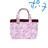 ◆ミニ◆ピンク薔薇×ピンク地◆小物入れポーチ