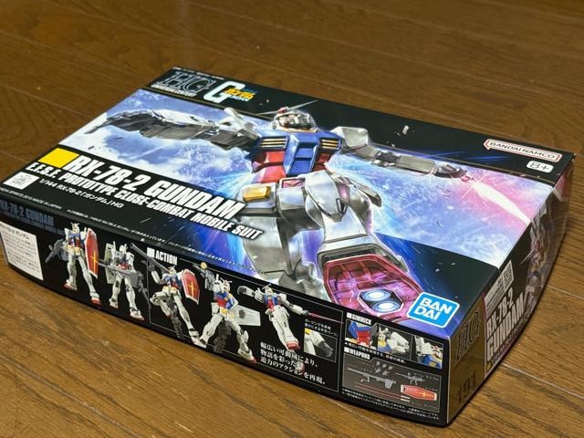 ViAJHGUC 191 @mK_ RX-78-2K_ 1/144XP[ Fς݃vf Kv  zr[ 