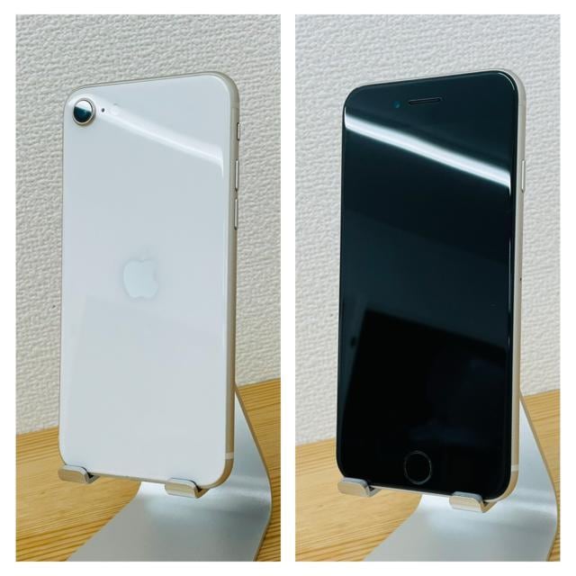 B 100% iPhone SE3 64 GB SIMt[@zCg@{  Ɠd/AV 
