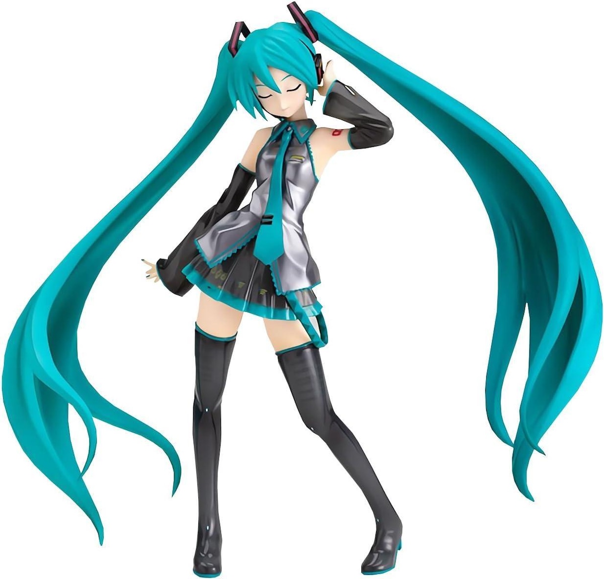 初音ミク CMver. 未開封新品 WF2009限定品 初音ミク CMver. 1/8 目閉じミク○新品未開封美品