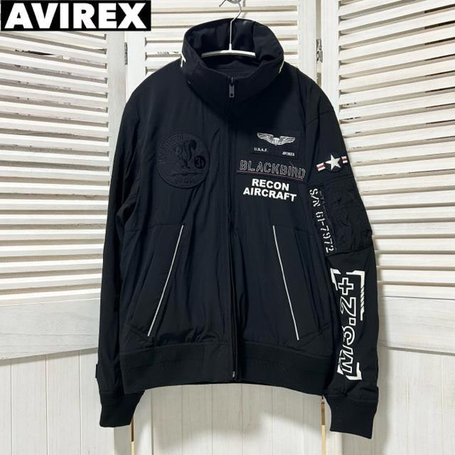 ɔi AVIREX BLACKBIRD X^hWbvWPbg M   uh 
