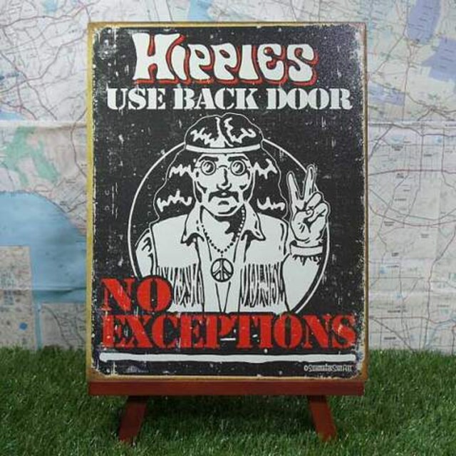 ViyuLŔzHippies Use Back Door@-No Exceptions-   zr[ 