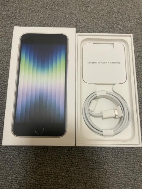 iPhone SE3 SIMt[ 256GB  Ɠd/AV 