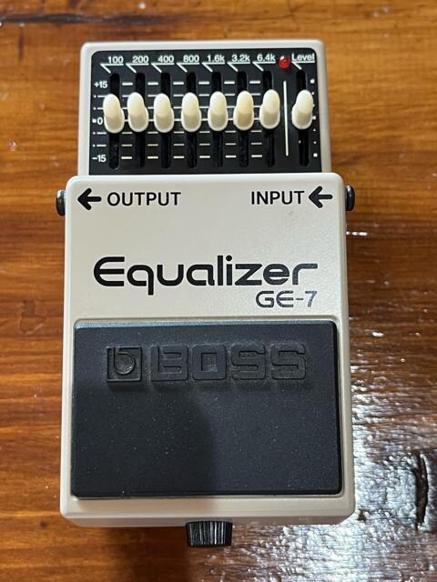 Boss GE-7 Equalizer {X OtBbN CRCU[ i 