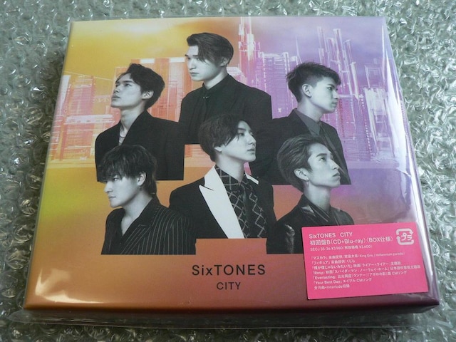 SixTONES^2ndAowCITYxByCD+u[CzBOXdl^ɂoi   CD/DVD/rfI 
