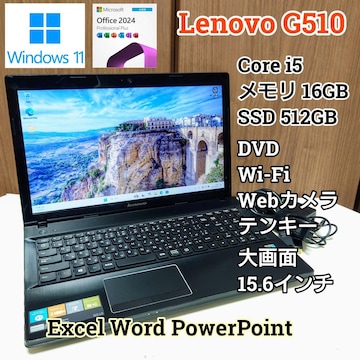 Lenovo Corei5 RAM16GB SSD512GB Windows11 Windows11 m[gp\R Office