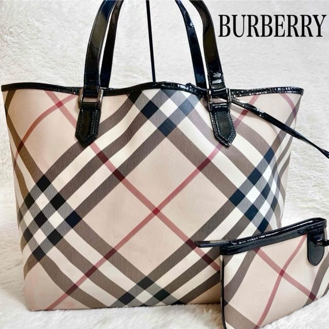 BURBERRY o[o[ e |[`t PVC D^ g[gobO   uh 