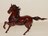 置物 馬 約43cm 干支 アンティーク 骨董品