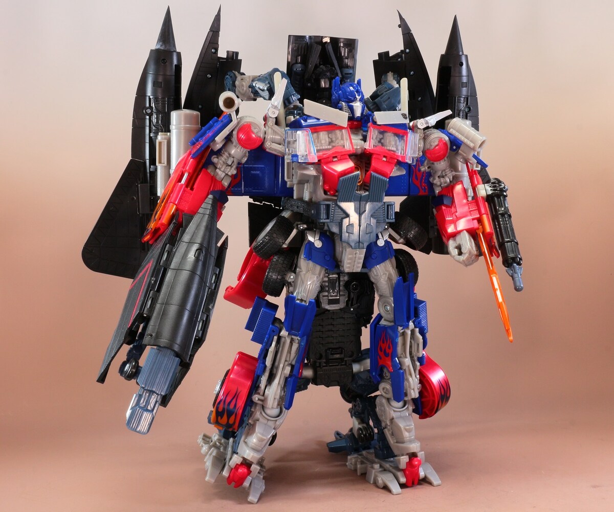 中古 トランスフォーマー RA01オプティマス＆RA13ジェットファイヤー 中古 トランスフォーマー RA01オプティマス＆RA13ジェット