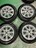 0192116)激安国産中古スタッドレスタイヤBSブリヂストンブリザック4本社外アルミホイールセット165/70R14送料無料
