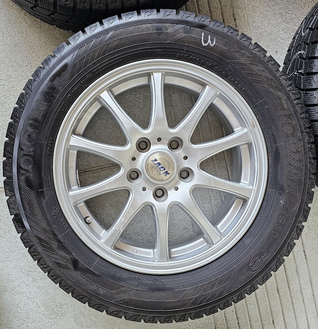 ZACK JP-102 6.5J +53 PCD114.3 Rn} ACXK[h iG60 ~悤4{Zbg 215/60R16  /oCN