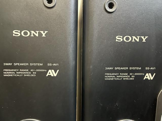 SONY \j[@SS-AV1 yAXs[J[ I[fBI@ @ \j[ SONY yA@LY@ғOK  Ɠd/AV 