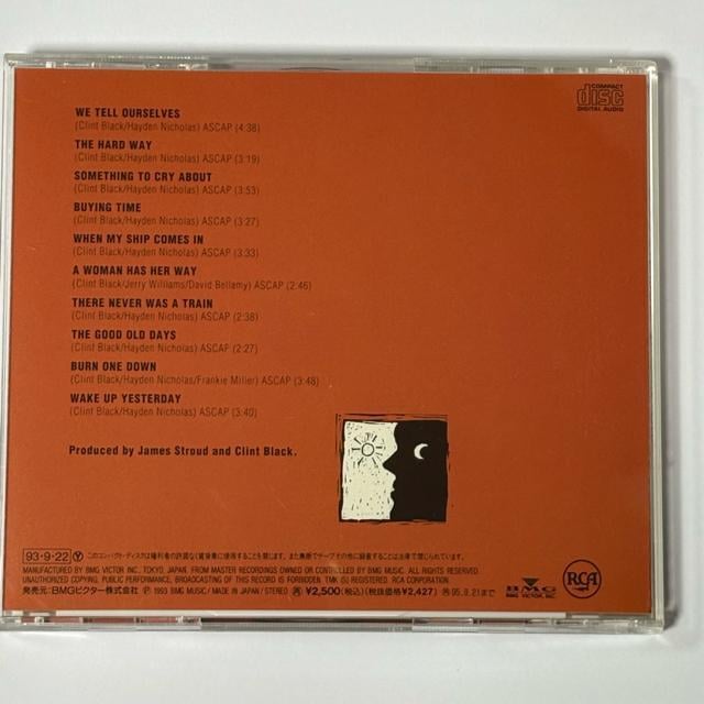 CLINT BLACK / THE HARD WAY  CD/DVD/rfI 