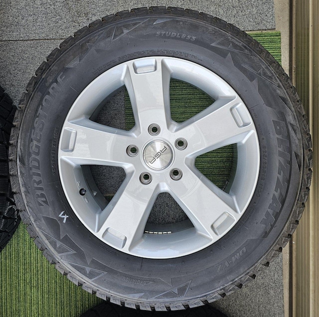 xc AMG GNX W463 G550 18C` AGA 8J+65 PCD:130 BRIDGESTONE BLIZZA  /oCN