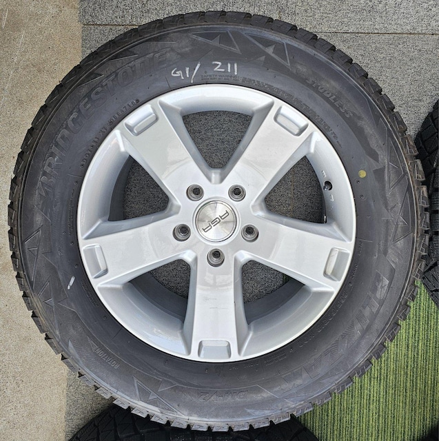 xc AMG GNX W463 G550 18C` AGA 8J+65 PCD:130 BRIDGESTONE BLIZZA  /oCN