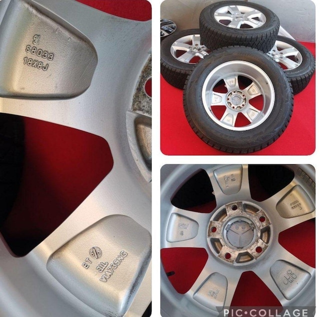 xc AMG GNX W463 G550 18C` AGA 8J+65 PCD:130 BRIDGESTONE BLIZZA  /oCN