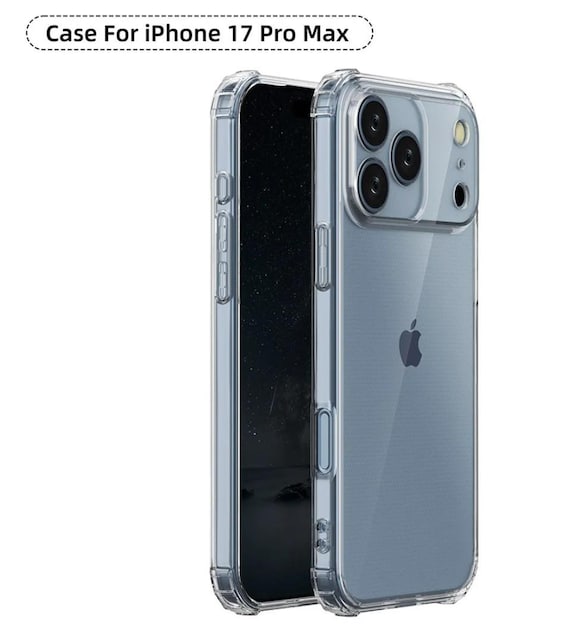 iphone17 ProMax NA o[ VbNy P[X TPU \tg Jo[ NA  v}bNX  Ɠd/AV 