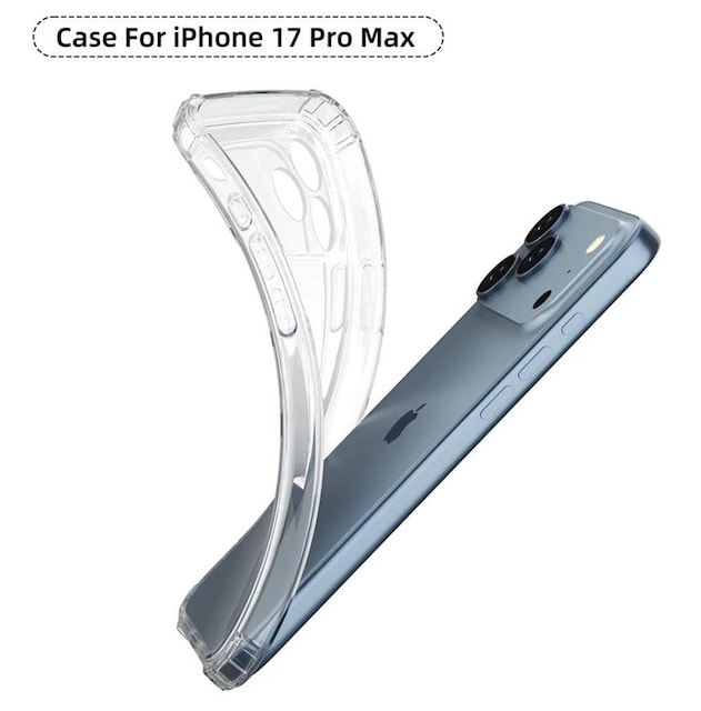 iphone17 ProMax NA o[ VbNy P[X TPU \tg Jo[ NA  v}bNX  Ɠd/AV 