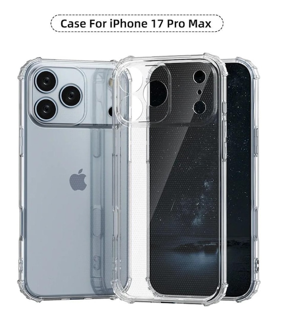 iphone17 ProMax NA o[ VbNy P[X TPU \tg Jo[ NA  v}bNX  Ɠd/AV 