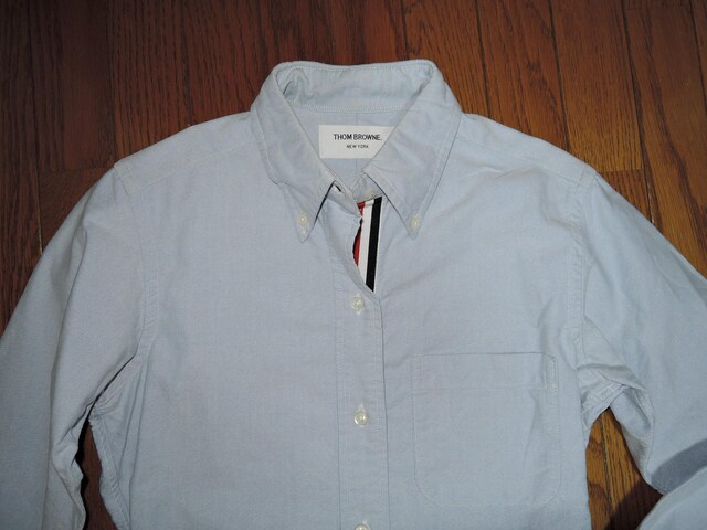 THOM BROWNE guE gR[ C pCsOVc Vc 0u[ SHIRTS{^_EVc  uh 