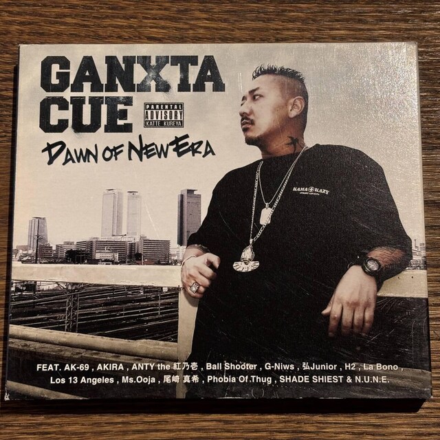 yGANXTA CUE (G.CUE)zDAWN OF NEW ERA   CD/DVD/rfI 