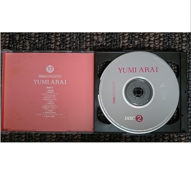 KF@rR@CJR@TWINS`SUPER BEST OF YUMI ARAI@cCY@X[p[ xXg Iu~AC  ^gObY 