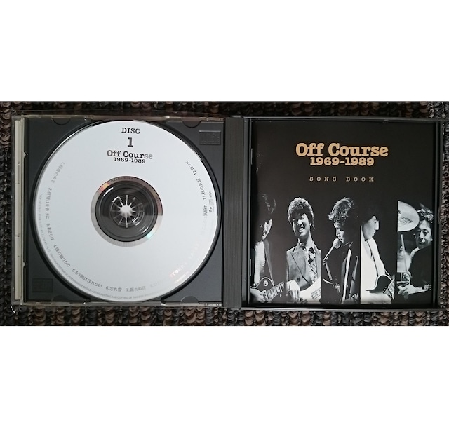 KF@@ItR[X@OFF COURSE@OCeXgqbc1969-1989  ^gObY 