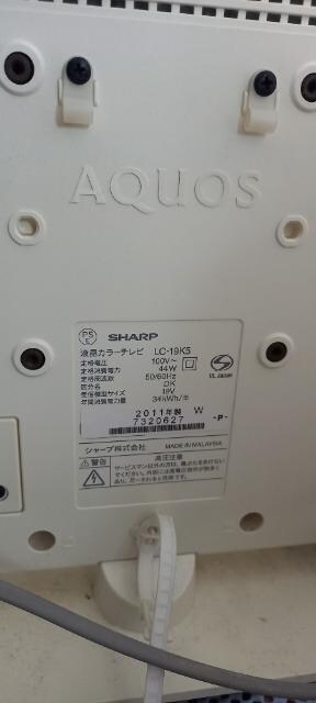 AQUOS@ANIX@19C`ter@j^[Ŏgp@OKłB