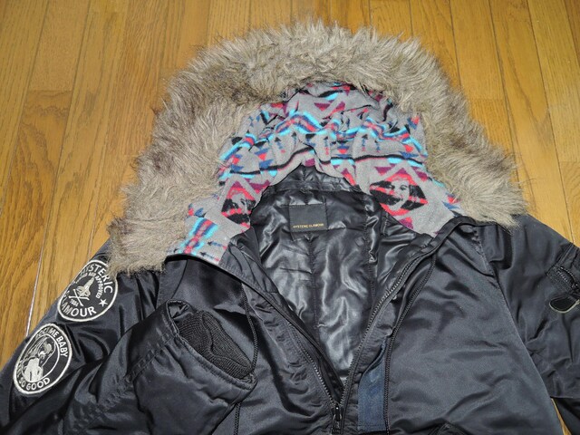 HYSTERIC GLAMOUR qXebNO}[ N2-BWPbg S  t@[p[J[PRIMALOFT bYR[g  uh 