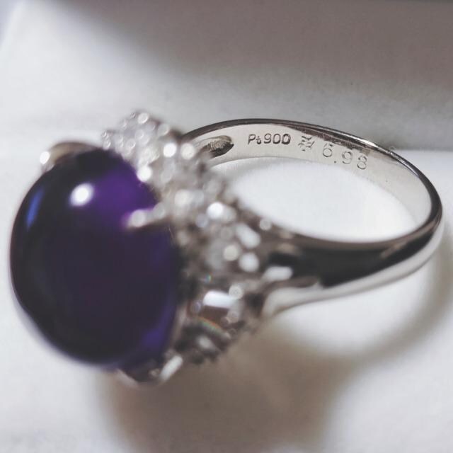 _Ch~AWXg O Pt900 6.98ct  0.50ct 7.6g  ANZT[/v 