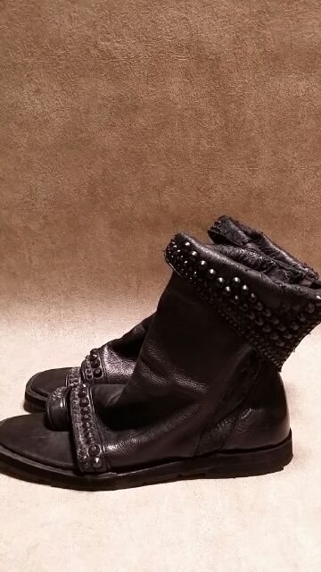 ケムリサンダル 新品KMRIIケムリ BLACK METAL BOOTS SANDAL 2 | ケムリ/KMRii