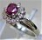 Pt900 v`i O w r[0.48ct _C0.19ct