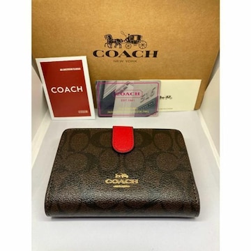 COACH  R[`@F23553  ܂z@VOl`[@PVC  U[@~fBA@R[i[@uE~1941bh