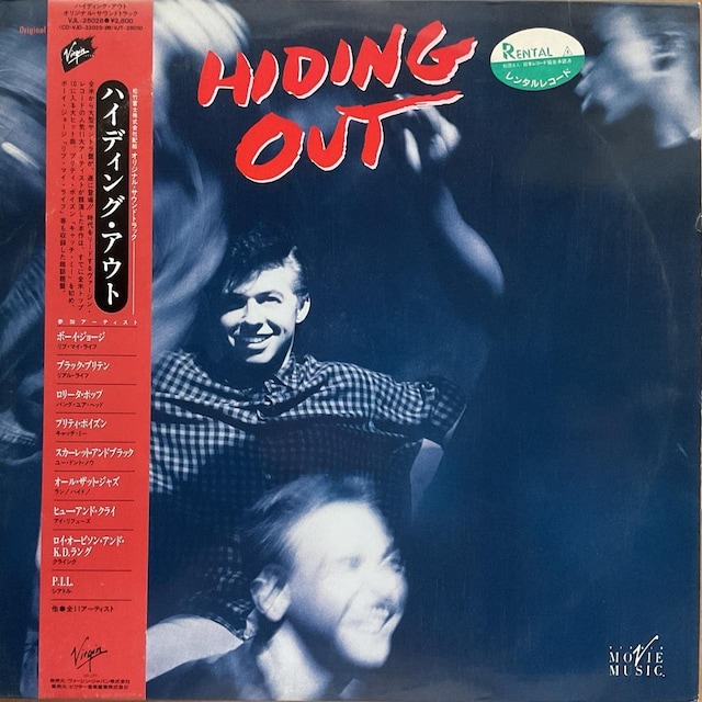 HIDING OUT   CD/DVD/rfI 