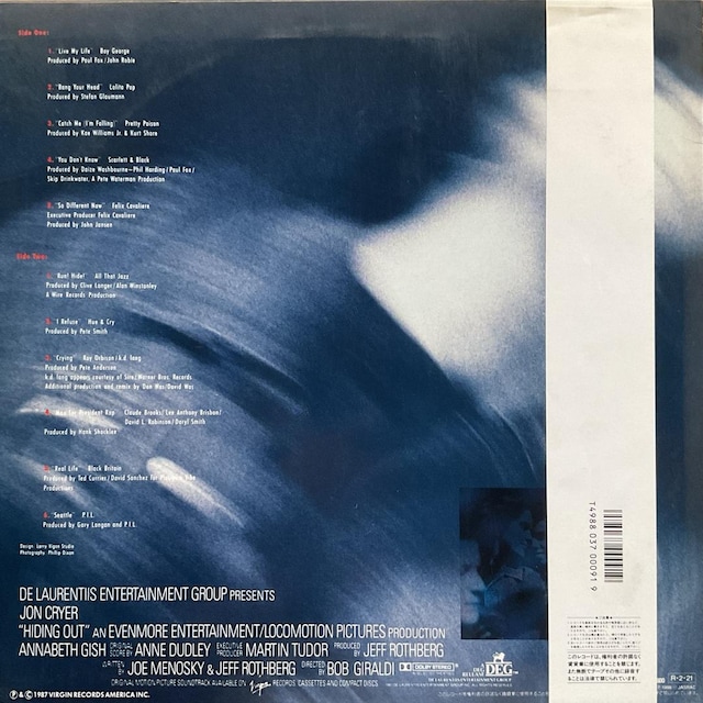 HIDING OUT  CD/DVD/rfI 