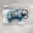 新品 クリアブルー ゲームコントローラー型 キーホルダー レトロ オタ活 青 N2m