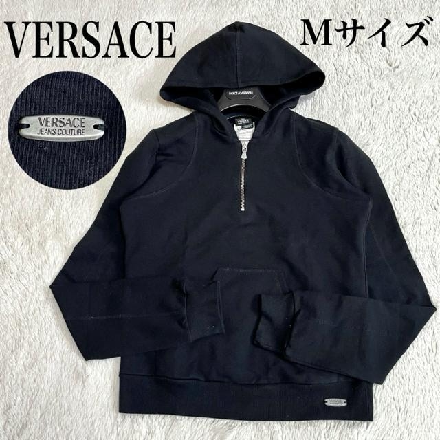 i VERSACE FT[` Sv[g t[fB p[J[ ubN   uh 