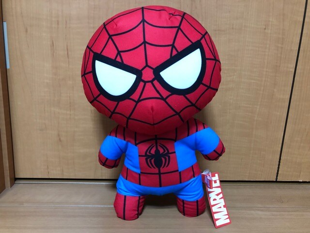 USJ スパイダーマン  ぬいぐるみ　もちもちシリーズ スパイダーマンUSJ もちぷよぬいぐるみ 終売品 - メルカリ