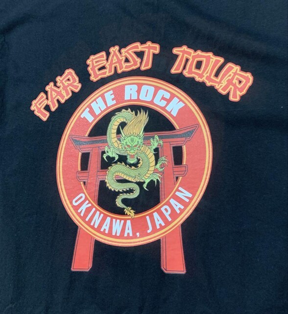 Vi FAR EAST TOUR THE ROCK US ~^TVc ubN M  jt@bV 