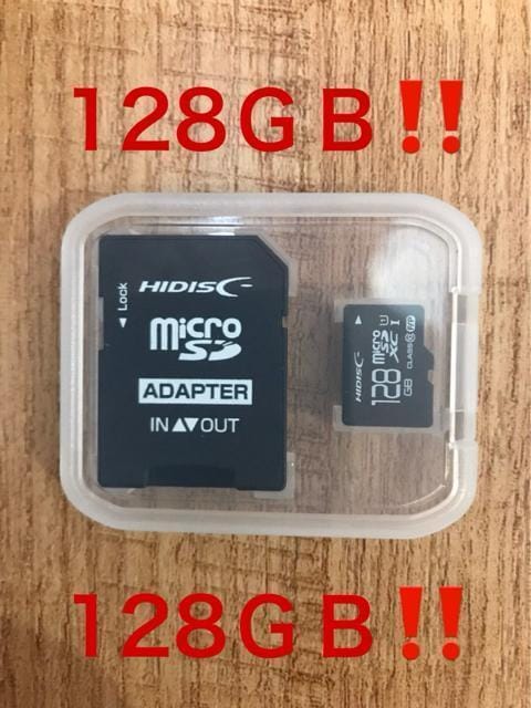 yzzmicroSDJ[h 128GB (SDJ[hƂĂgp\!)   PC{/Ӌ@ 