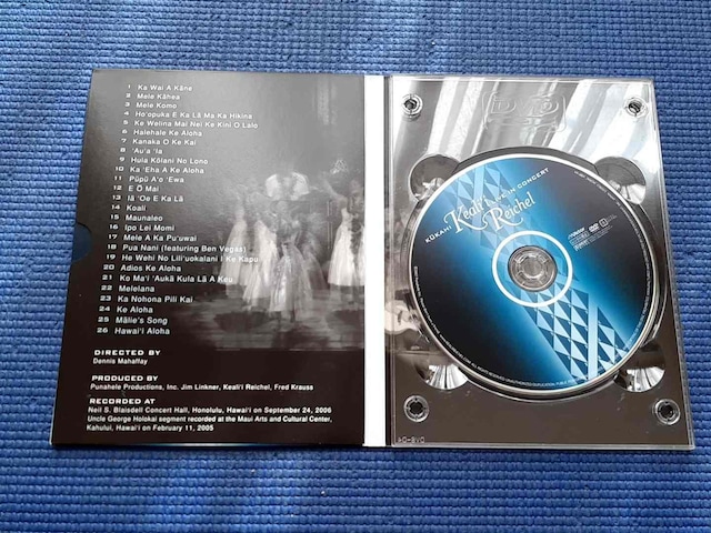 DVD Kealii Reichel Kukahi~Live In Cocert  CD/DVD/rfI 